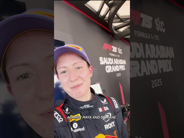 Alisha Palmowski's Reaction To Her Second Reverse Grid Podium  | F1 Academy