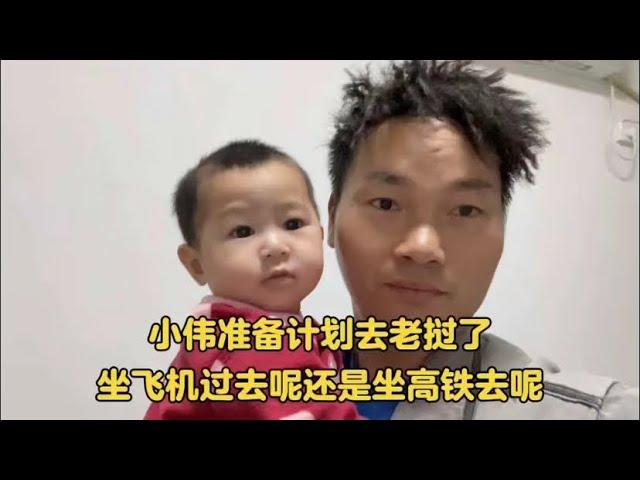 小伟准备计划去老挝了！坐飞机过去呢还是坐高铁过去？