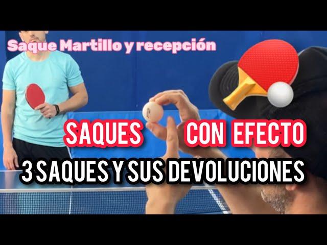 Como sacar y devolver en TENIS DE MESA | #pingpong #tutorial #tenisdemesa