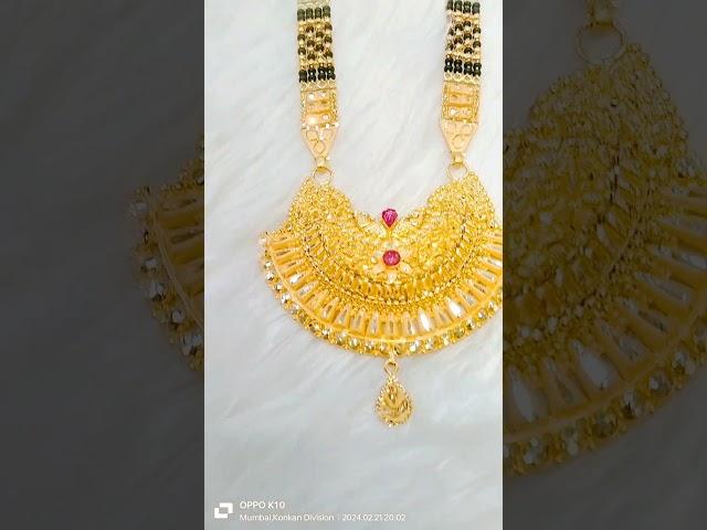 55 gm Mangalsutra.....915 hallmark jewellery 