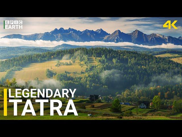 Tatra Mountains 4K | Hike Through Misty Peaks & Forest Silence!