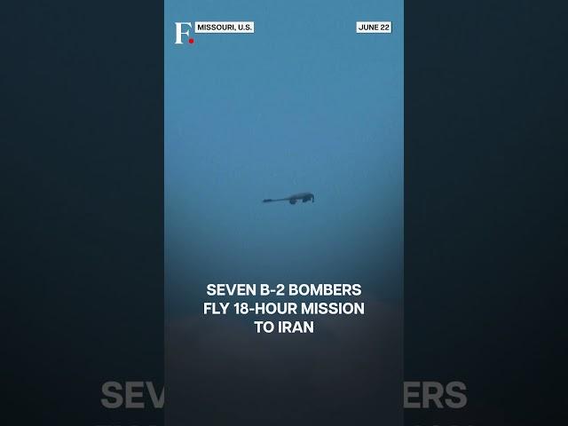 US: B-2 bombers return to Missouri After Striking Iran | N18G
