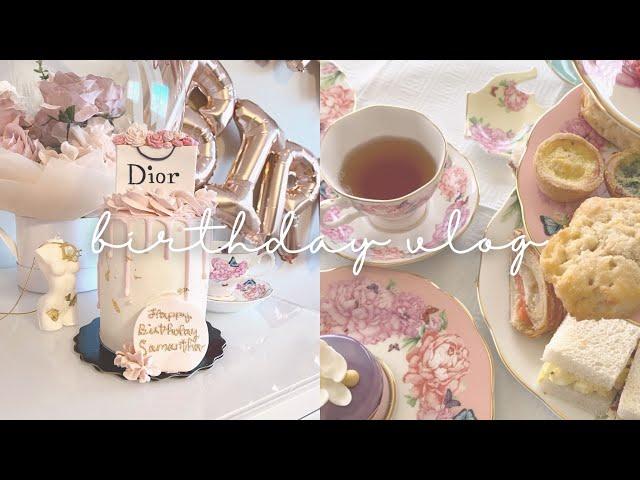 MY 26TH BIRTHDAY & AFTERNOON TEA | WEEKEND VLOG SERIES