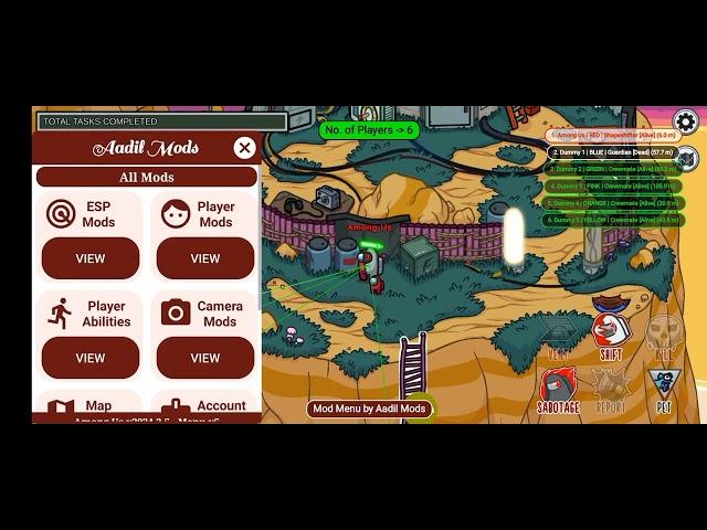 Download Among Us Mod Menu By Aadil Mods! No Password!