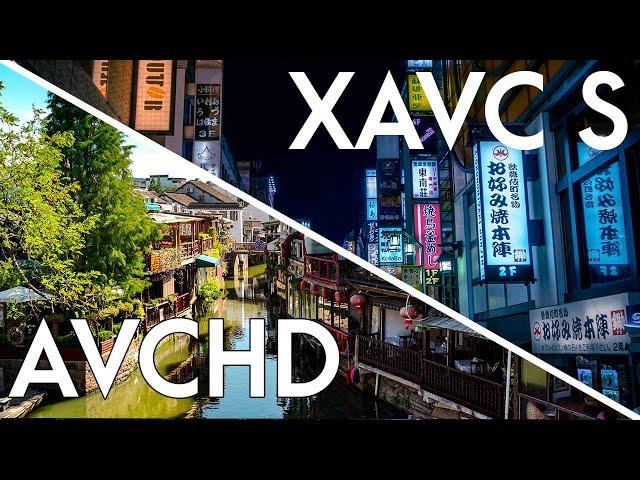 The Best Video Format Settings for Sony | XAVC S vs AVCHD