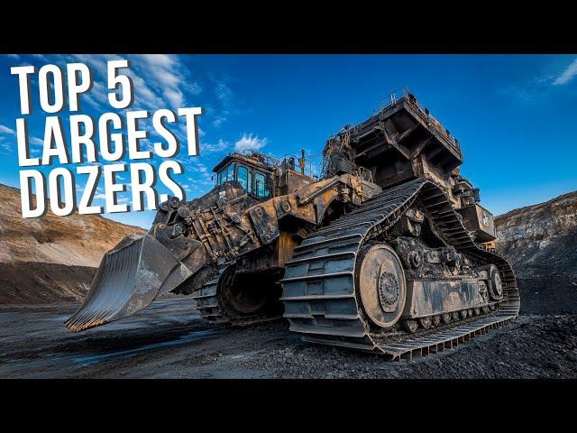 Top 5 Biggest and Most Powerful Bulldozers in the World in 2023