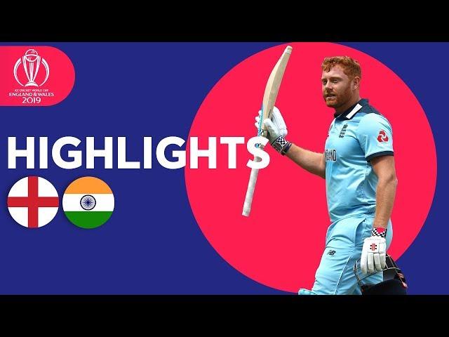 Bairstow Leads England To Victory | England vs India - Match Highlights | ICC Cricket World Cup 2019