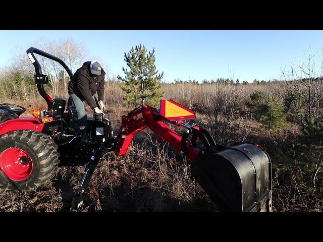 TYM BH150 Backhoe Review On The TYM 2515 Tractor