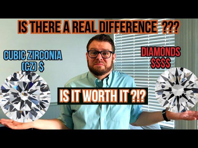 Diamond Vs. CZ (Cubic Zirconia). Which is better/how are they different/when to spend more?(2020)