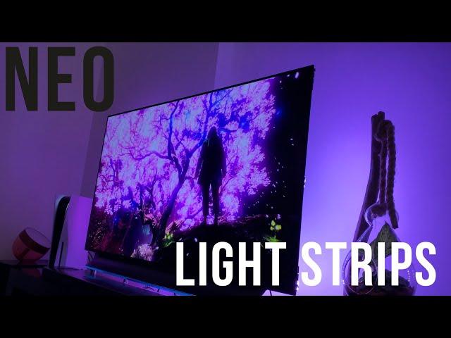 Die besten Smart Light Strips für nur 120 $ | Light Mi Neo - AUSPACKEN, EINRICHTEN & DEMONSTRATION