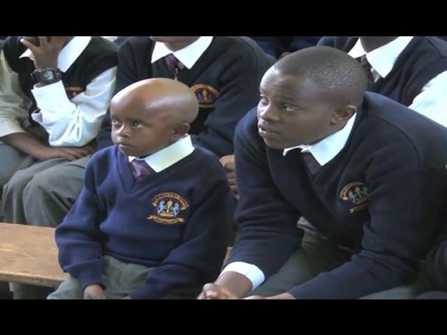 Boy who made Uhuru laugh joins Form One