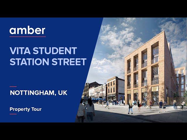 Property Tour | Vita Student Station Street | Best Student Accommodation in Nottingham | amber