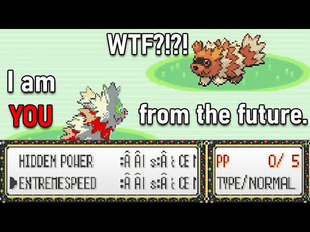 I BROKE Pokemon Emerald for an INSANE Zigzagoon