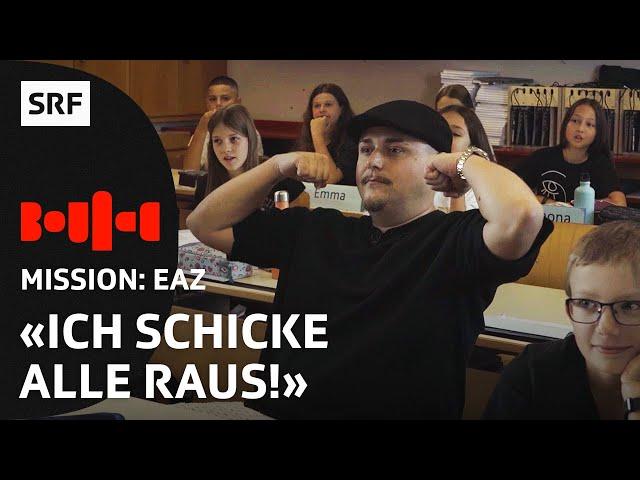 Back to School: EAZ muss 3h als Französisch- und Musiklehrer überstehen | Mission: EAZ | SRF