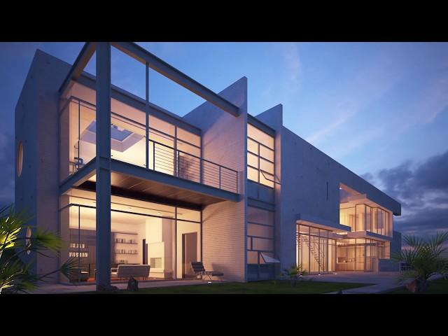 Thiết lập ánh sáng môi trường 3ds max - hướng dẫn làm ánh sáng ngày & đêm với HDRI