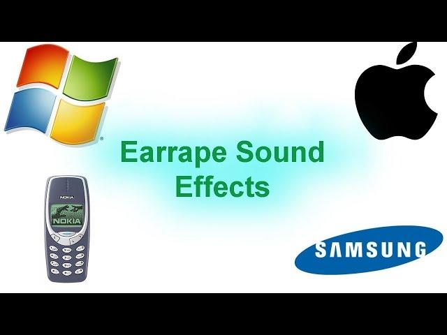 Earrape Sound Effects (system startup sound effects)