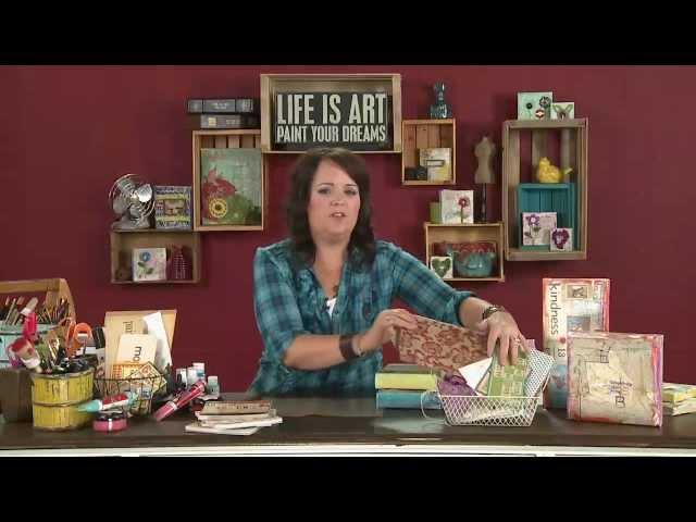 My Craft Channel: Art.Redefined Christy Tomlinson - Creative Backgrounds 1