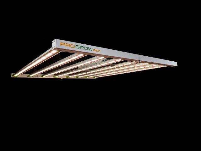 Grow Light Science PROGROW 850 commercial grade LED grow light review