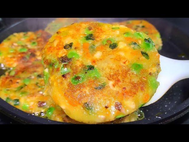 Potato cakes are so delicious this way, sweet, soft, glutinous and crispy. It’s so fragrant when