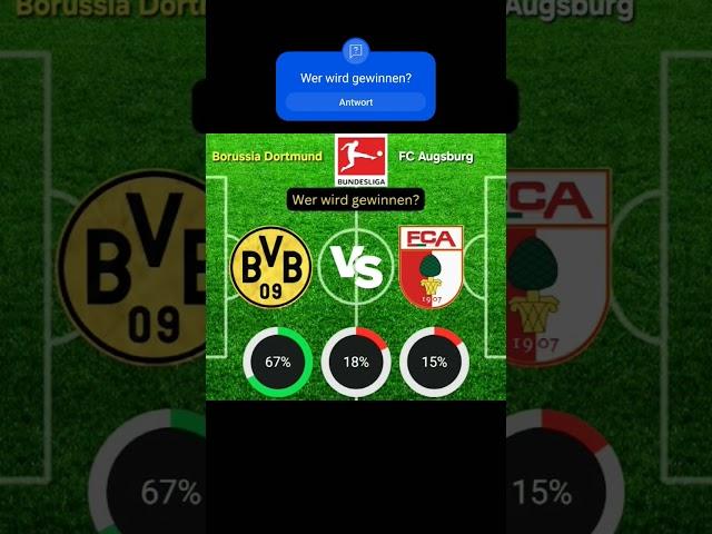 Borussia Dortmund gegen FC Augsburg#bvb #borussiadortmund #fcaugsburg #bvbfc #bundesliga #football