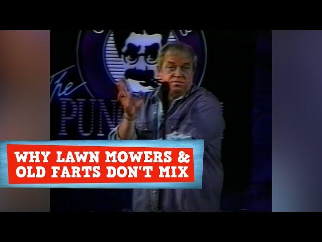 Why Lawnmowers & Old Farts Don't Mix | James Gregory