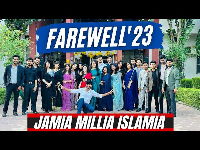 "Farewell to our Amazing Seniors: Jamia Millia Islamia" |Suhail Vlogs