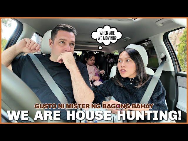 GUSTO NG NEW HOUSE NI MISTER! NA CONVINCE NAMAN AKO SO NAG HOUSE HUNTING NA KAMI! ️ | rhazevlogs