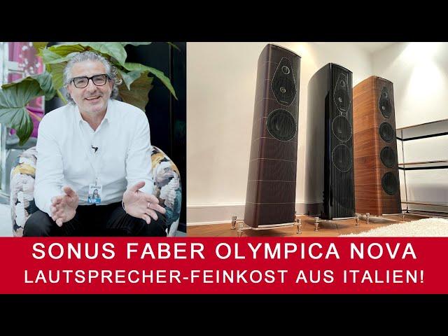 Sonus Faber Olympica Nova | Lautsprecher-Feinkost aus Italien!