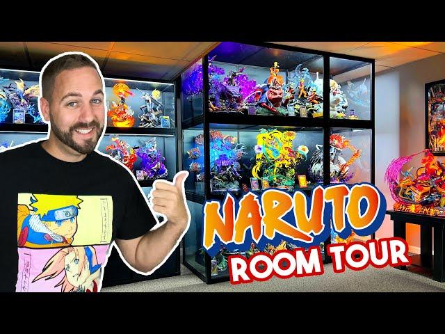 The ULTIMATE Naruto  Statue Collection | Room Tour Showcase