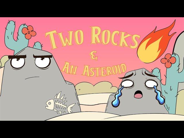 Two Rocks and an Asteroid | Studio GHIBLETZ Youtube Cartoons!