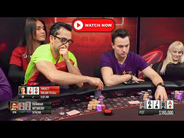 Antonio Esfandiari, Rob Yong - High Stakes Texas Holdem Poker $200/$400 Million Dollar Cash Game