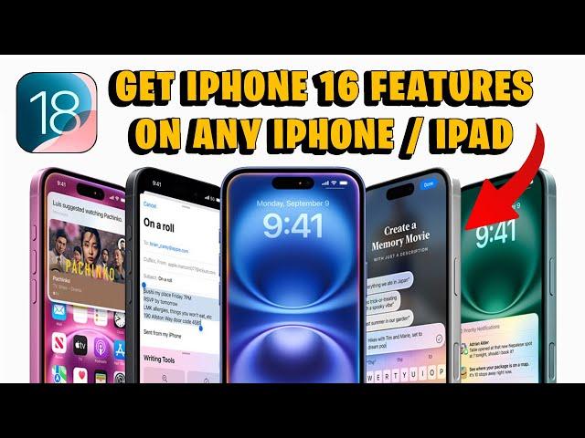Install AOD, Dynamic Island & iPhone 16 Features on ANY iPhone & iPad