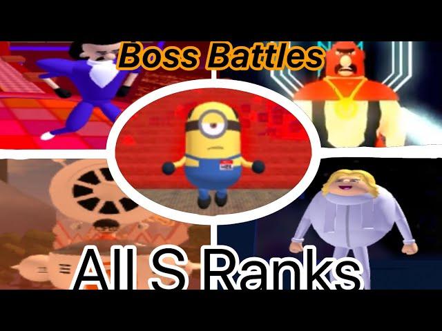 Despicable Forces All Bosses - S Rank