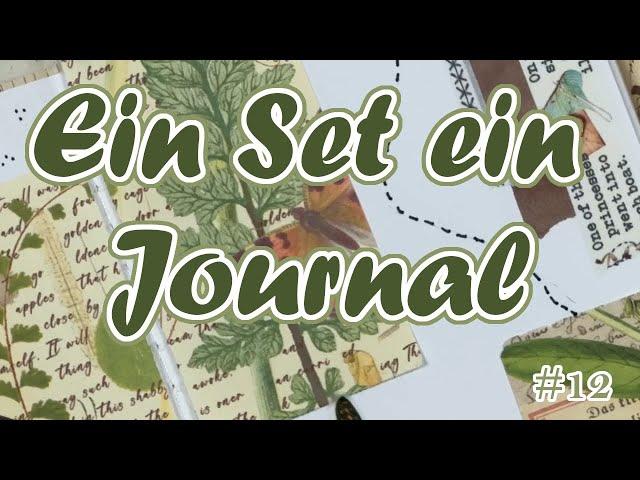 Mit einem Set ein Journal Gestalten || Für Anfänger geeignet || #12