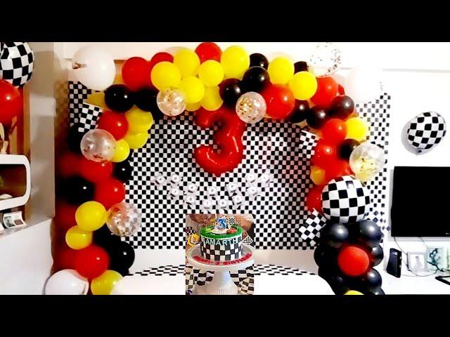 Cars Theme Birthday Decoration | Cars Birthday Party | Car theme decoration for birthday |