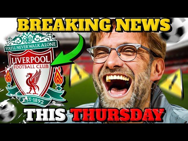 LOOK AT WHAT HAS JUST BEEN CONFIRMED! ANFIELD IS IN CELEBRATION! LFC TRANSFER NEWS! LFC NEWS TODAY