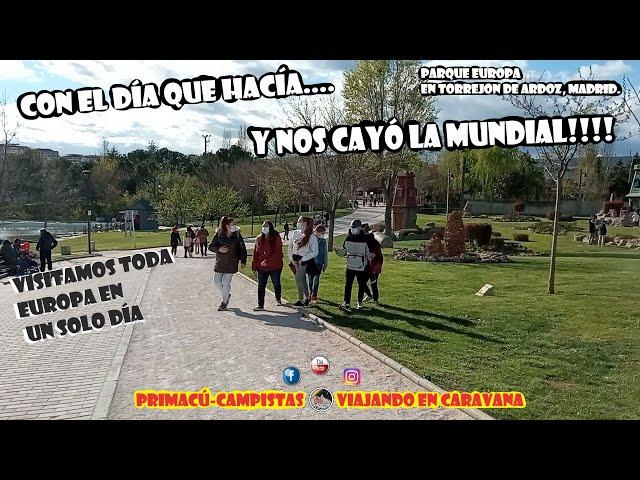 VLOG 26 CON EL DÍA QUE HACÍA Y NOS CAYÓ LA MUNDIAL!! Visitamos parque europa