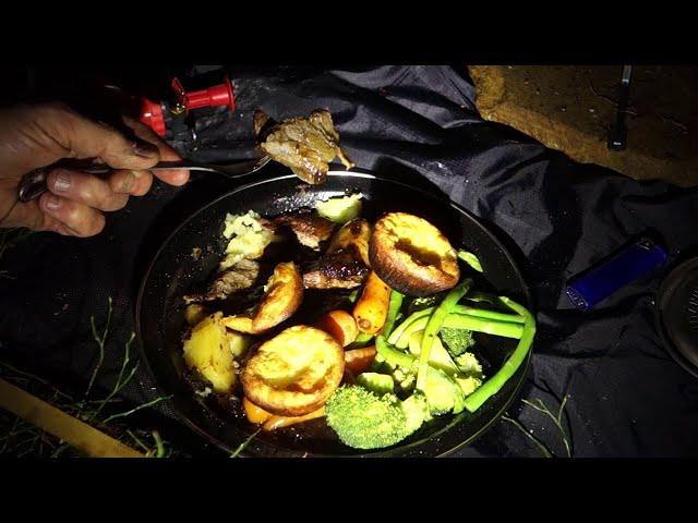 Peak District Wildcamp with Roast Beef and Yorkshire Pudding