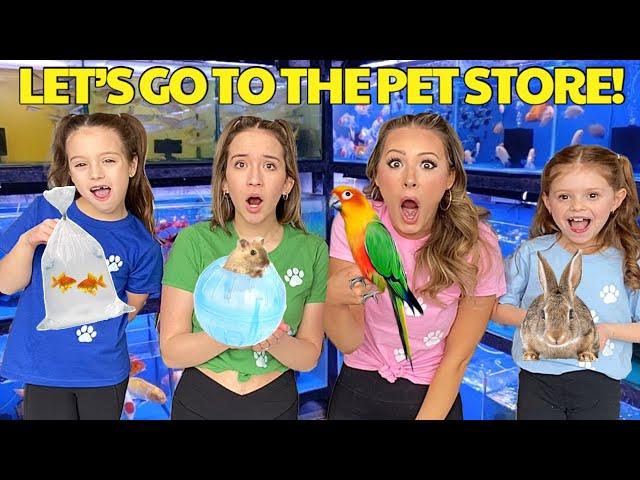 LET’S GO TO THE PET STORE!  ​@agset211 @HallieOnStage114 #pets #petstore #shopping #vlog