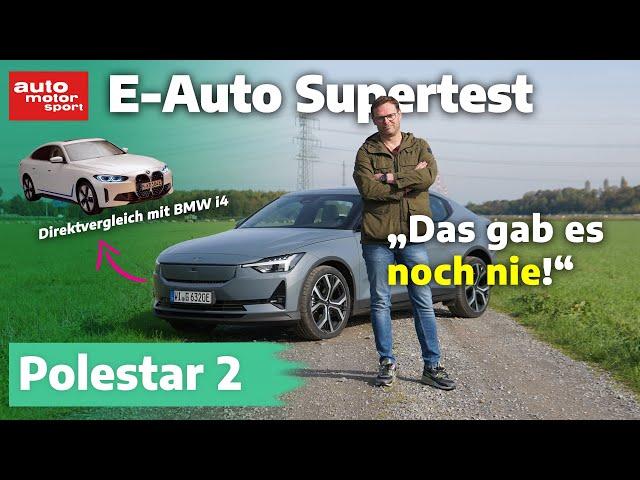 Polestar 2: Kann das Facelift alles besser? E-Auto Supertest mit Alex Bloch | auto motor und sport