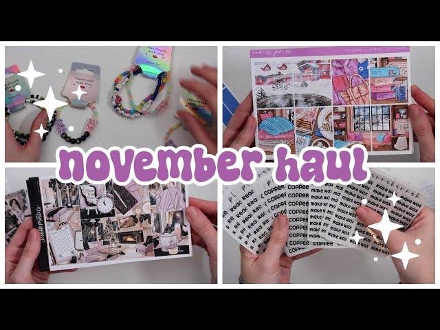 JUST THE BASICS + BRACELETS  November 2024 Haul