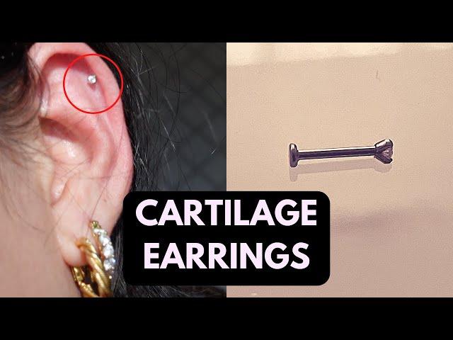 How To Remove and Insert Cartilage Earring/Labret UPDATED 2022