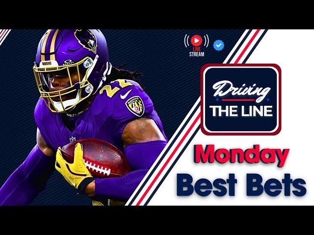 Ravens-Chargers MNF Picks + Best Bets + Props and Parlays!  | Driving The Line