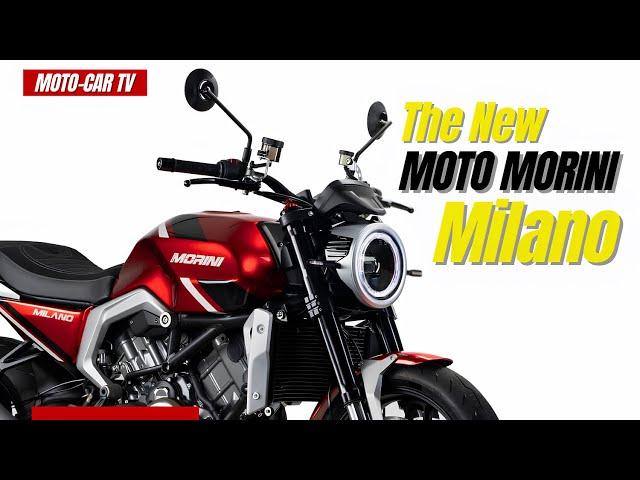 The New Moto Morini Milano | MOTO-CAR TV