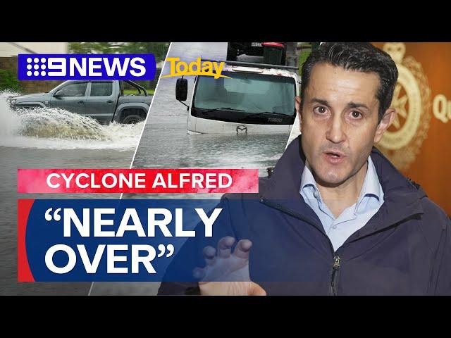 Ex-Tropical Cyclone Alfred: Queensland Premier's message to Queenslanders | 9 News Australia