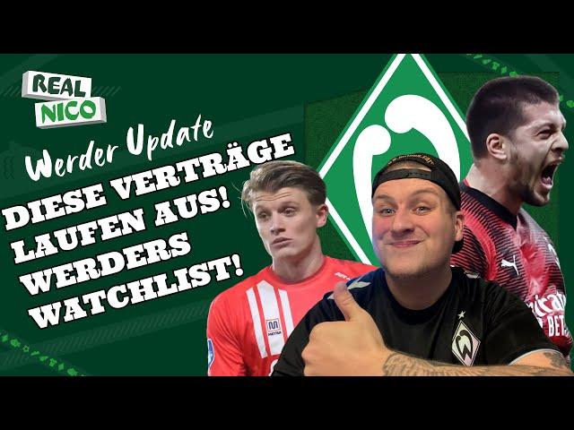 Diese Spieler sind bald ABLÖSEFREI zu haben! - Werders Watchlist?!