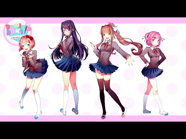 Okay, Everyone!  (All Act 1 Versions) - Doki Doki Literature Club!