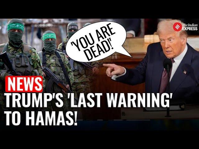 Donald Trump Delivers 'Last Warning' to Hamas, Demands Release of Hostages | Israel Hamas War