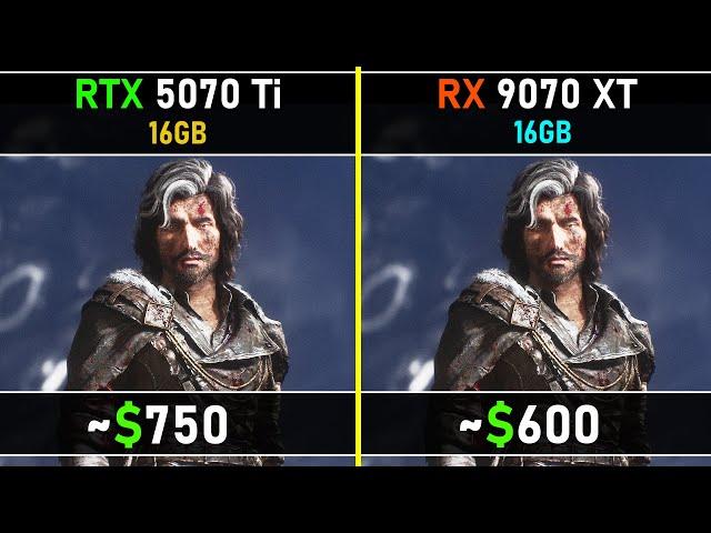 RTX 5070 Ti vs RX 9070 XT | Which One to Buy for 1440P Gaming | 20 Latest AAA Games Tested