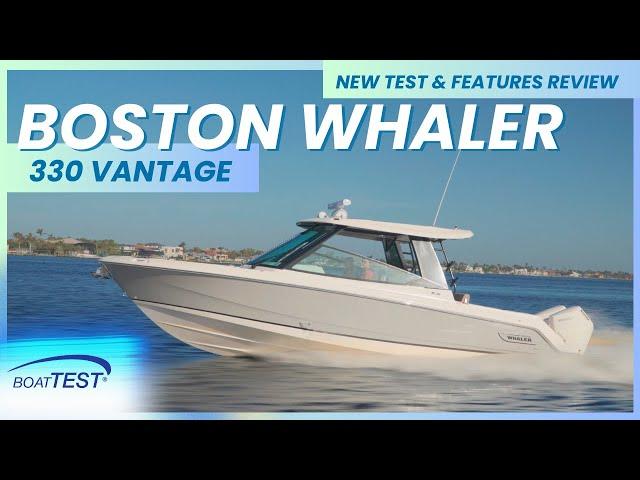 Boston Whaler 330 Vantage Features Review and Test Results!